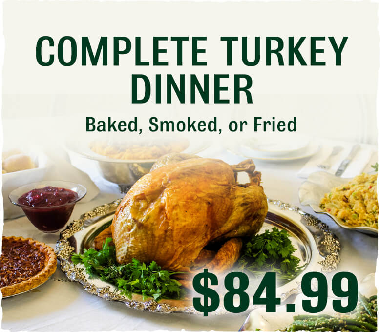 Complete Turkey Dinner