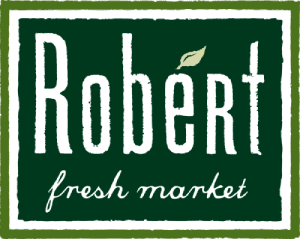 Robert Fresh Market logo featuring vibrant colors and a modern design, representing fresh produce and quality service.