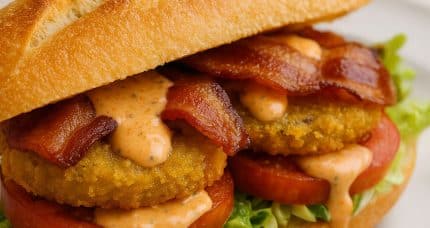 Fried Green Tomato BLT with Robért's Remoulade Sauce