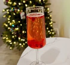 Classic Poinsettia Cocktail