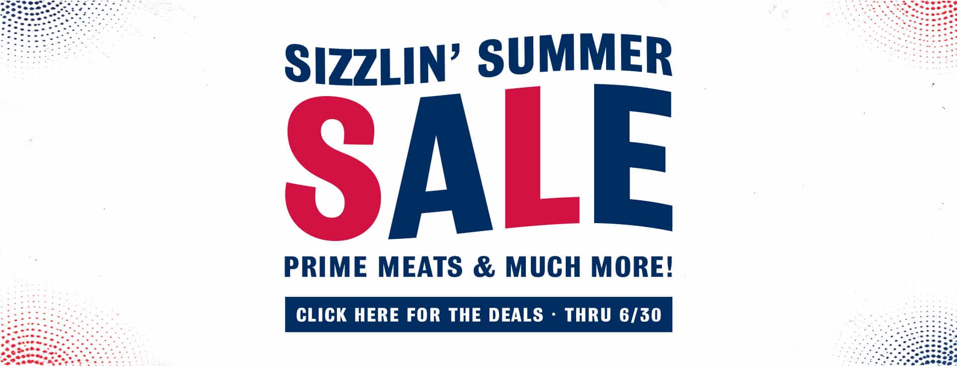 Sizzlin' Summer Sale